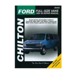 Reparaturbuch - Repair Manual  Ford Van E-100-350  89-96